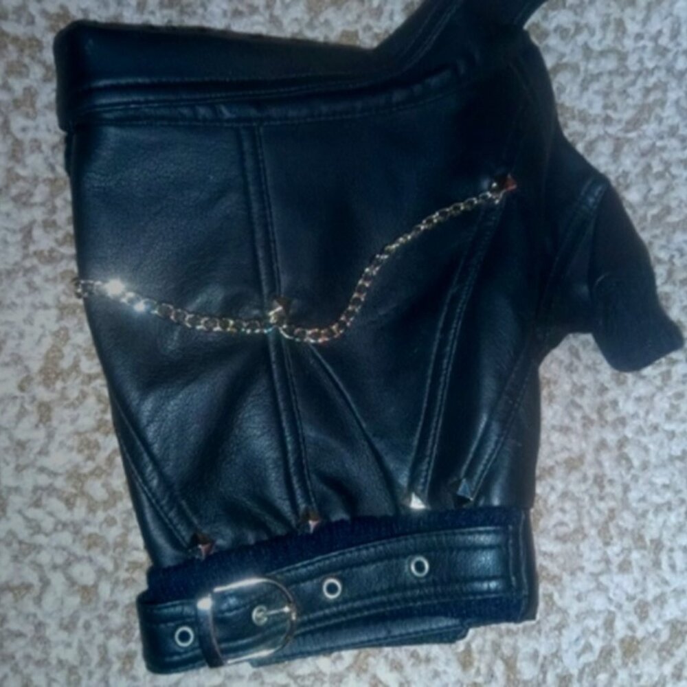 Small dog or large cat motorcycle jacket